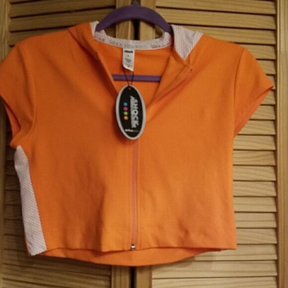 Shock Absorbers Cropped Hoodie  - Picture 7 of 10